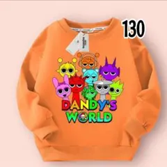 【新品】キッズ トレーナー スプランキー オレンジ 130