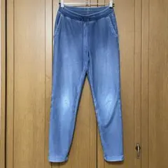 ユニクロ　裏起毛 ボアスウェットパンツ　デニム風　Sサイズ