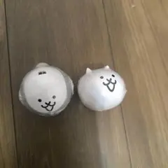 にゃんこ大戦争　ガチャガチャ13周年　ネコ、ちびネコ　かさじぞう　2個セット