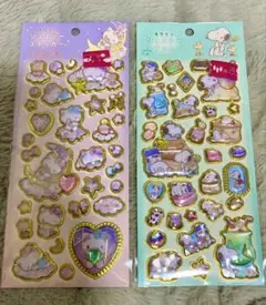 Sanrio キラリンジュエリーステッカー　2枚セット