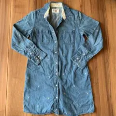 アーノルドパーマー　デニムシャツワンピース　デニムワンピース　マタニティ