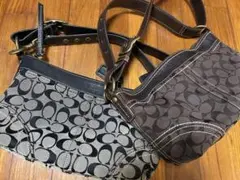 く*マ様 Coach ショルダーバッグ 2way 2個セット