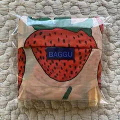 BAGGU イチゴ柄 エコバッグ
