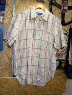 US古着 y2k Ralph Lauren 半袖シャツ L ポロ　ラルフローレン