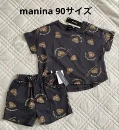バースデイ　manina マニーナ　半袖Tシャツ　半ズボン　総柄　セットアップのサムネイル