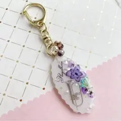 3614】フルート 2色のアリッサム オーバル型 ピンクのシェル入り