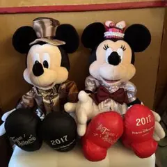 テーブルイズウェイティング ぬいぐるみ　ミッキー　ミニー　2017 ファイナル