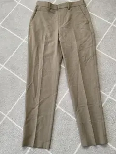 ウォッシャブルテーパードトラウザー GU Sサイズ