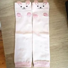 COMME CA ISM ウサギレッグウォーマー