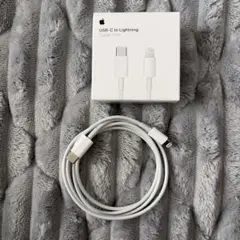 純正品　Apple USB-C to Lightningケーブル 1m