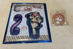 鬼滅の刃　バレンタイン　アクリルスタンド アニマルクッキーバッジ　甘露寺蜜璃