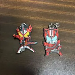 仮面ライダー ラバーキーホルダー 2個セット