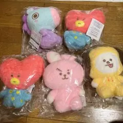 BT21 BTS jelly candy ぬいぐるみ マスコット まとめ売り - メルカリ