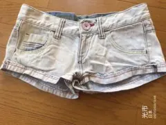 値下げ不可　デニムショートパンツ ライトブルー