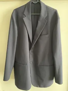 美品　ネイビー　ビジネススーツ ユニクロ　UNIQLO 感動ジャケット