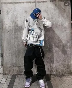 Trvo BLUE CAMO FUR POCKET SWEAT PANTS再販❌ - メルカリ