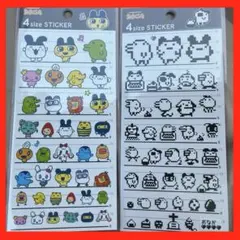 2点セット♥︎4サイズステッカー♥︎たまごっち♥︎正規品③