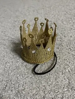 ベビークラウン 赤ちゃん ゴールド ヘアバンド 王冠　誕生日 ニューボーン 撮影