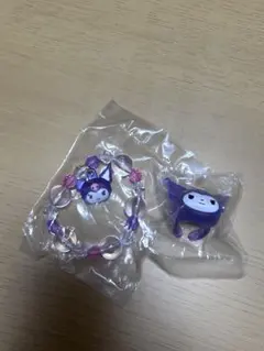 サンリオ クロミ 指輪 ブレスレット 缶バッチ ウエハース トレカ