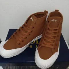 未使用　POLO RALPH LAUREN　ハイカットスニーカー　24cm〜