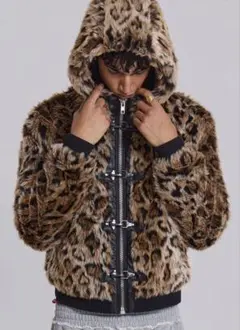 Jaded London ファージャケット 木*村様 Jaded London schott ファー付きジャケット ブラック