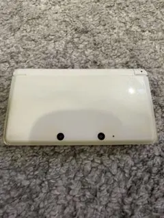 ニンテンドー3DS アイスホワイト 本体 タッチペン付き スライドパッド難あり