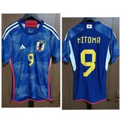 日本代表 三苫薫選手 2022年ワールドカップ オーセンティックシャツ 2025年最新】日本代表 ユニフォーム 2022 三笘の人気アイテム - メルカリ