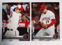 2022 Shohei Ohtani Topps Now 2枚セット