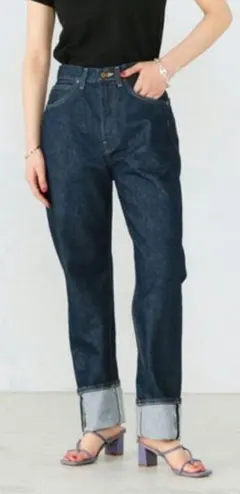 新品☆未使用☆Lee☆ロールアップデニムパンツ☆リー☆ビンテージ☆デニム☆