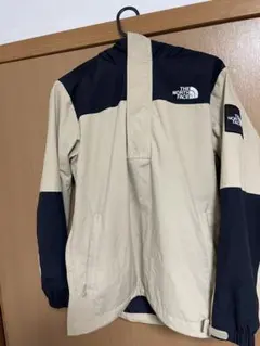 ノースフェイス　マウンテンパーカー　キッズ　150 ベージュ　ハーフジップ