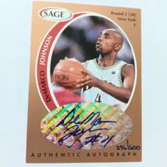 DeMarco Johnson 1998-99 ルーキー サインカード