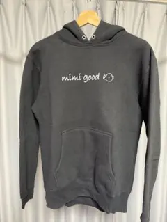 天竺川原 mimi good パーカー ブラック Lサイズ