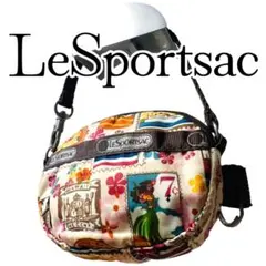 【良品】LeSportsac ミニポーチ コインケース ハワイ限定品 アロハ