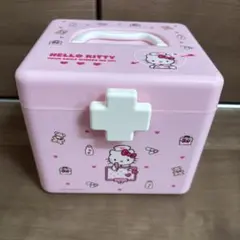 산리오 ハローキティ ナースキティ 救急箱 収納 小物入れ 完売品