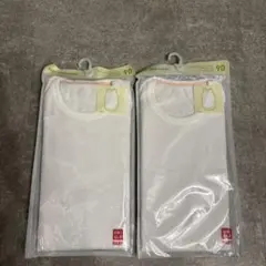 【新品未開封】UNIQLO メッシュボディースーツ ノースリーブ 90