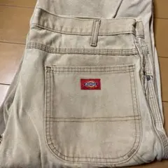Dickiesのカーペンターパンツ ディッキーズ　ワークパンツ　キャメル