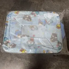新品未開封　サンリオキャラクター　収納ケース　ブルー
