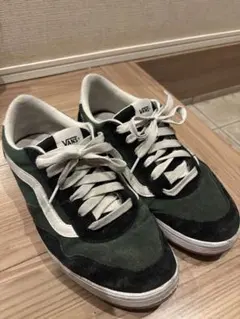 【平日限定】VANS ComfyCush スニーカー グリーン 27.5cm