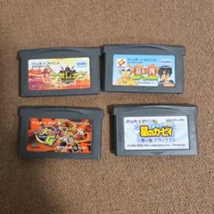 ゲームボーイアドバンス ソフト 4本セット 取扱説明書 - メルカリ