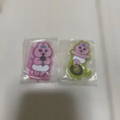 おぱんちゅうさぎ　アクリルスタンド2個セット
