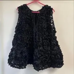 TORRAZZODONNA×shikinaフローラルシアーフレアトップス新品のサムネイル
