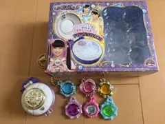 ウエディングピーチセントミロワールコンパクトメッキハート箱付き激