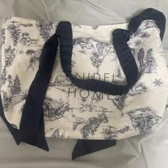 SNIDEL HOME トワルドジュイ柄 トートバッグ