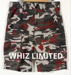 WHIZ LIMITED 迷彩 カーゴ ハーフパンツ ショーツ Mサイズのサムネイル