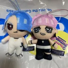 【パンティ＆ストッキング】ポリエステル＆ポリウレタン マスコットぬいぐるみ 2個