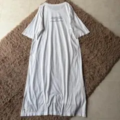 TICCA ティッカ バックロゴ Tシャツワンピース ホワイト Fサイズのサムネイル