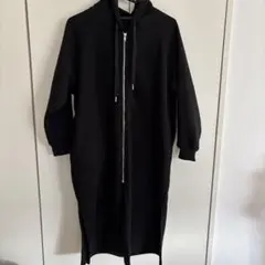 フリース　パーカーロングコート