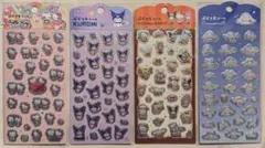 ぷくっとシール サンリオ クロミ マイメロ キティ シナモロール