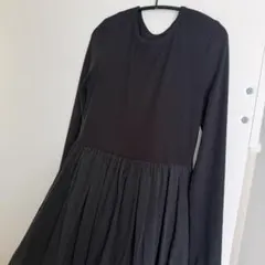 ドッキングワンピース ブラック F