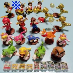 チョコエッグ★スーパーマリオ 3dワールドセットまとめ売りゴールドプレッシーネコ